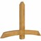 Ekena Millwork Bellingham Rough Sawn Timber Gable Bracket, Western Red Cedar, 72"W x 45"H x 4"D x 6"F, 15/12 Pitch GBW072X45X0406BEL00RWR - alternate 4